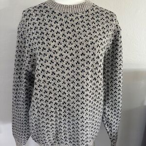 Environmental Clothing Co Wool Sweater Y2K VTG 1990s